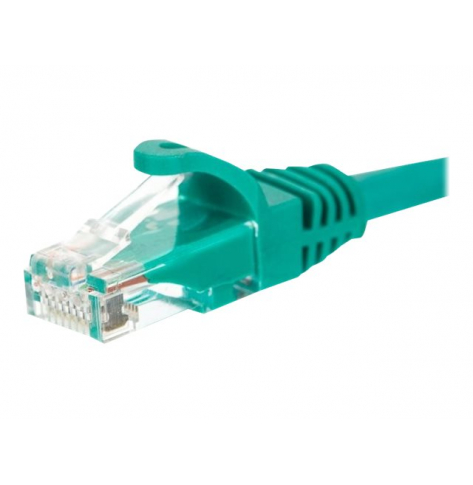 Kabel NETRACK BZPAT36G krosowy RJ45, oslonka zalewana, kat. 6 UTP, 3m zielony