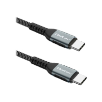 Kabel QOLTEC 52357 USB-C 2.0 100W QC 3.0 PD 1m czarny