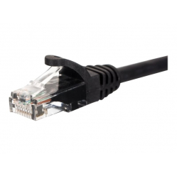 Kabel NETRACK BZPAT2UK krosowy RJ45, oslonka zalewana, kat. 5e UTP, 2m czarny