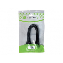 Kabel TECHLY 304284 monitorowy DisplayPort/DisplayPort, M/M, czarny, 1m