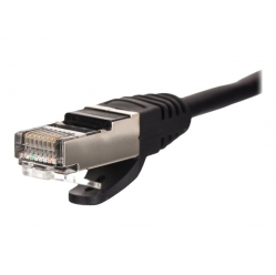 Kabel NETRACK BZPAT2FK krosowy RJ45, oslonka zalewana, kat. 5e FTP, 2m czarny