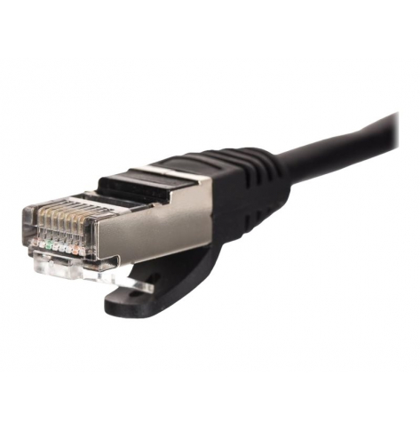 Kabel NETRACK BZPAT2FK krosowy RJ45, oslonka zalewana, kat. 5e FTP, 2m czarny