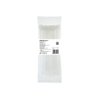 Opaska zaciskowa QOLTEC 52199 3,6x200 100szt nylon UV Biala