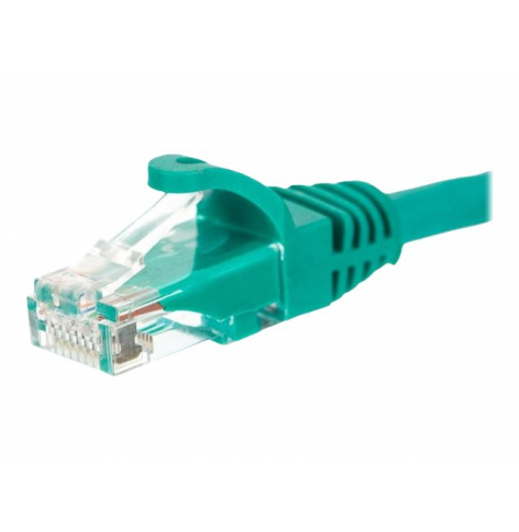 Kabel NETRACK BZPAT26G krosowy RJ45, oslonka zalewana, kat. 6 UTP, 2m zielony