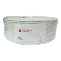 Zwój kabla TECHLY 028146 TechlyPro instalacyjny CAT 6 100m