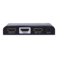 Splitter TECHLY 023974 AV HDMI 2.0 1x2 UHD 4Kx2K 3D zasilanie AC