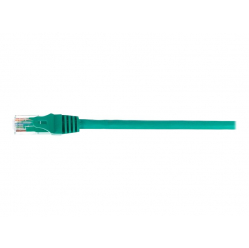 Kabel NETRACK BZPAT1P5UG krosowy RJ45, oslonka zalewana, kat. 5e UTP, 1.5m zielony