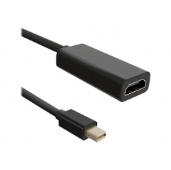 Kabel QOLTEC 50432 Adapter Mini DisplayPort v1.1 m 0.2m
