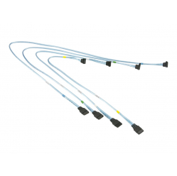 Kabel SUPERMICRO CBL-0180L-01 SET OF 4 SATA 70/59/48/38CM ROUND S-RA