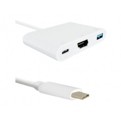 Kabel QOLTEC 50425 Adapter USB-C 3.1 m 