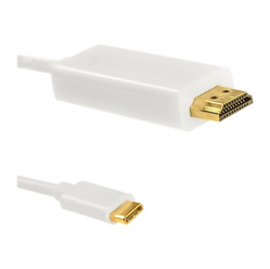 Kabel QOLTEC 50415 Displayport Alternate mode USB-C 3.1 m 2m
