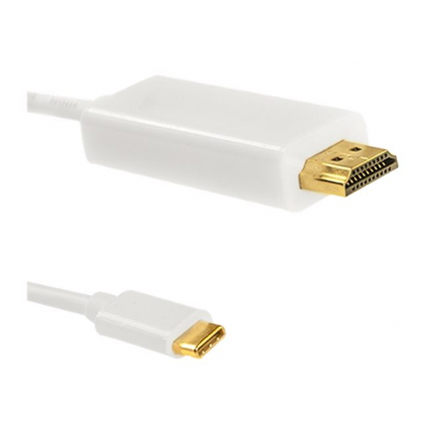 Kabel QOLTEC 50415 Displayport Alternate mode USB-C 3.1 m 2m