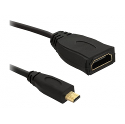 Kabel QOLTEC 50399 Micro HDMI D M 0.2m