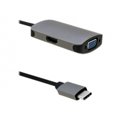 Kabel QOLTEC 50380 Adapter USB 3.1 C m 0.21m