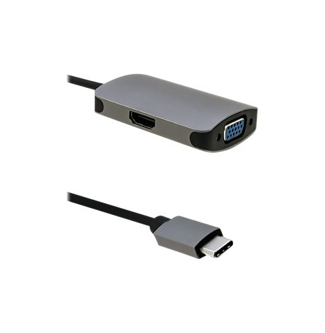 Kabel QOLTEC 50380 Adapter USB 3.1 C m 0.21m