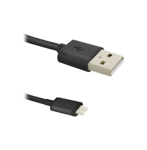 QOLTEC 50184 ladowarka sieciowa 12W 5V 2.4A USB + USB typC