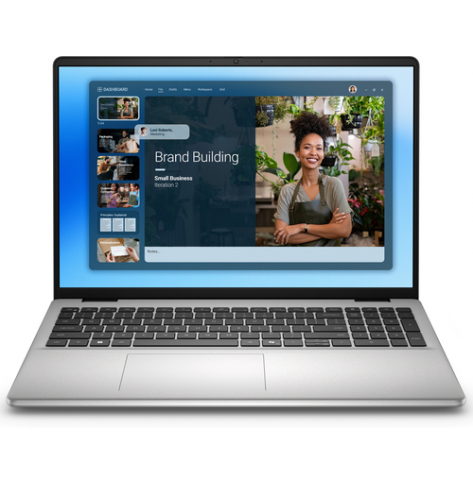 Laptop DELL 16 DC16251 16 2K Core 7 150U 16GB 1TB SSD FPR BK W11P 3YPS