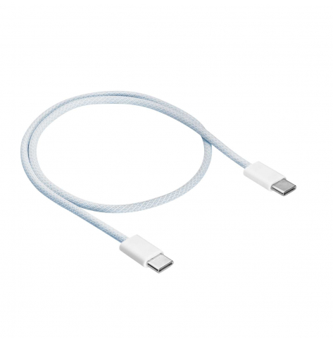 Kabel AKYGA USB AK-USB-50 USB type C m / USB type C m dla iPhone 15 w oplocie ver. 2.0 60W 0.5m
