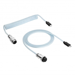 Kabel AKYGA USB AK-USB-49 USB type C m / USB type C m Spiralny Aviator ver. 2.0 3m