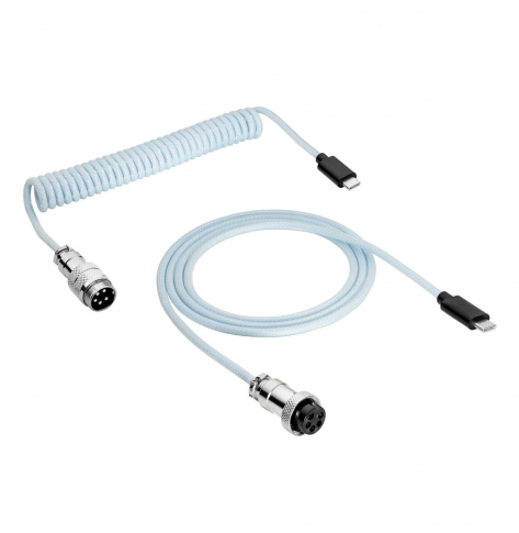 Kabel AKYGA USB AK-USB-49 USB type C m / USB type C m Spiralny Aviator ver. 2.0 3m