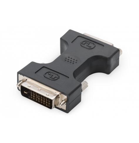 Kabel ASM AK-320502-000-S ASSMANN Adapter DVI-D DualLink Typ DVI-D (24+1)/DVI-I (24+5) M/z czarny