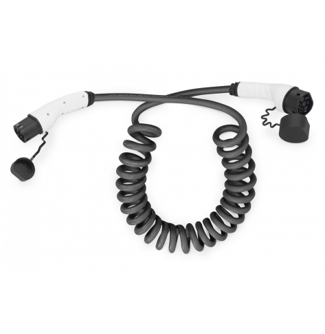 Kabel DIGITUS EV zasilający przedłużający trzy fazy 400V 32A 5m Type 2 to Type 2