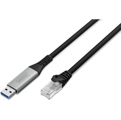 Kabel DIGITUS USB-A - RJ45 CAT 6A S/FTP 1 Gbit/s 3m USB 3.2 Gen1 LSZH jacket