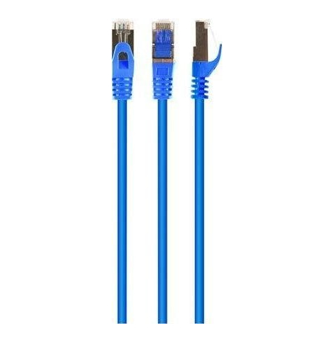 Kabel GEMBIRD PP6A-LSZHCU-B-3M RJ45 cat.6A SFTP LSZH 3m niebieski