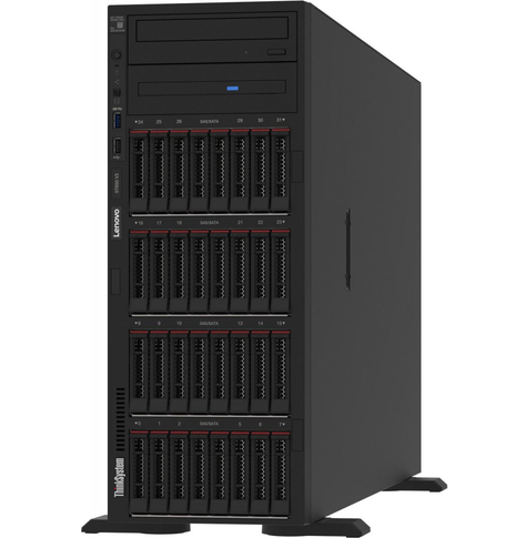 Serwer LENOVO ThinkSystem ST650 V3 Xeon Silver 4514Y 16C 2.0GHz 150W 32GB 2Rx8 RAID 940-8i 4GB Flash PCIe Gen4 12Gb Adapter 1