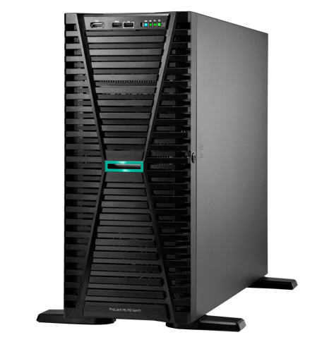 HP ProLiant ML110 Gen11 5416S 2.0GHz 16c 1P 2x32GB-R 8SFF MR408i-o 2x960GB SSD 2x1000W