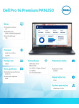 Laptop Dell Pro 14 Premium PA14250 14 QHD+ Touch Ultra 7-268V 32GB 512GB BK FPR vPro W11P 3YPS Magnesium