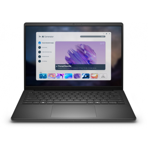 Laptop DELL 14 DC14255 14 FHD Ryzen 7 250 16GB 512GB SSD BK W11H 2YBWOS Carbon Black Plastic