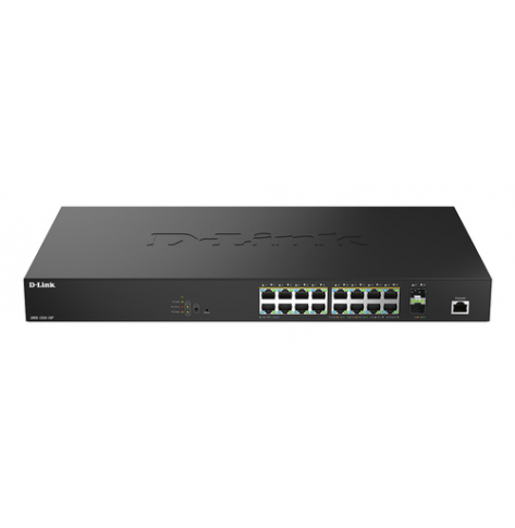 Switch D-LINK 16 Ports 2.5Gbps PoE9 0W+ 2 Ports 10G SFP+ Smart Managed