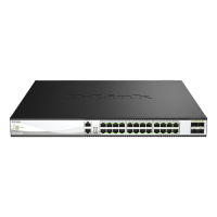 Switch D-LINK 24 Ports 10G PoE 60W + 4 Ports 25G SFP28 Managed es 790W