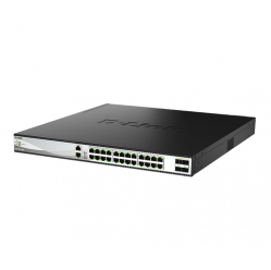 Switch D-LINK 24 Ports 10G PoE 60W + 4 Ports 25G SFP28 Managed es 790W