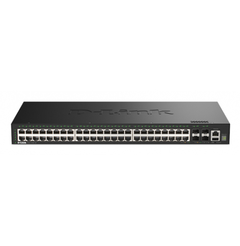 Switch D-LINK 48 Ports GE + 4 Ports 10G SFP+ Smart Managed