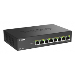 Switch D-LINK 8 ports 2.5G MultiGig PoE Unmanaged Metal