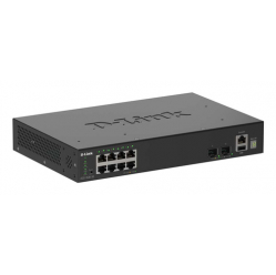 Switch D-LINK 8 Ports GE + 2 Ports 10G SFP+ Smart Managed