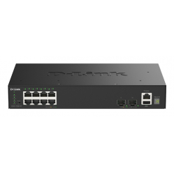 Switch D-LINK 8 Ports GE + 2 Ports 10G SFP+ Smart Managed