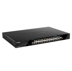 Switch D-LINK DGS-1520-28MP E 28-Port Smart Managed PoE+ Gigabit Stack 4x 2.5 GE 4x 10G