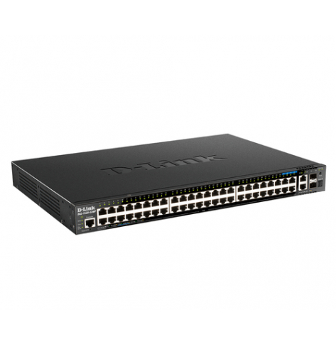 Switch D-LINK DGS-1520-52MP E 52-Port Smart Managed PoE+ Gigabit Stack 4x 2.5 GE 4x 10G