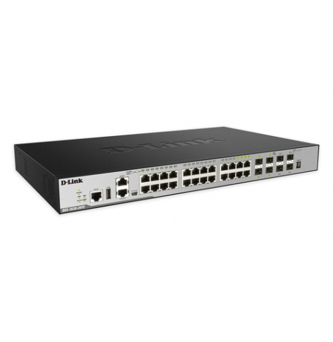 Switch D-LINK DGS-3630-28TC SI E 28-Port Layer 3 Gigabit Stack SI