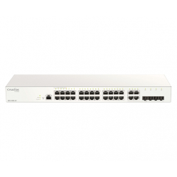 Switch D-LINK Nuclias 28xGE-ports Smart Managed incl 4x1G Combo w 1Yr Lic