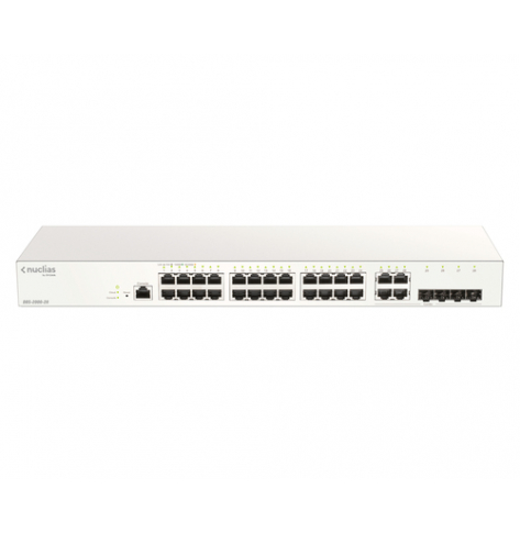 Switch D-LINK Nuclias 28xGE-ports Smart Managed incl 4x1G Combo w 1Yr Lic