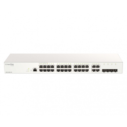 Switch D-LINK Nuclias 28xGE-ports Smart Managed incl 4x1G Combo w 1Yr Lic