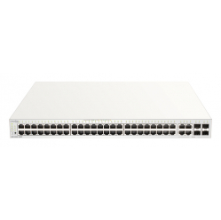 Switch D-LINK Nuclias 52xGE-ports PoE+ Smart Managed incl 4x1G Combo 370Ww 1Yr Lic