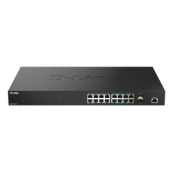 Switch D-LINK Smart+ L2+ 16 ports 2.5 GbE and 2 ports 10 GbE SFP+