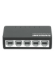 Switch INTELLINET 5-Port Fast Ethernet Desktop Size Plastic IEEE 802.3az Energy Efficient Ethernet Black