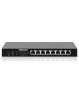 Switch INTELLINET 8-Port 2.5G Ethernet PoE+ 8x10 100 1000 2500 Mbps PSE PoE+ Ports 100W PoE Power Budget Unmanaged Wall-mount Option