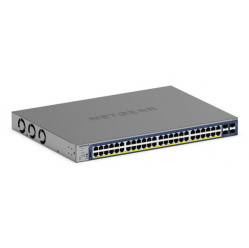 Switch NETGEAR 48P GE POE+ Smart W 10G SFP+ GS752TXPV3